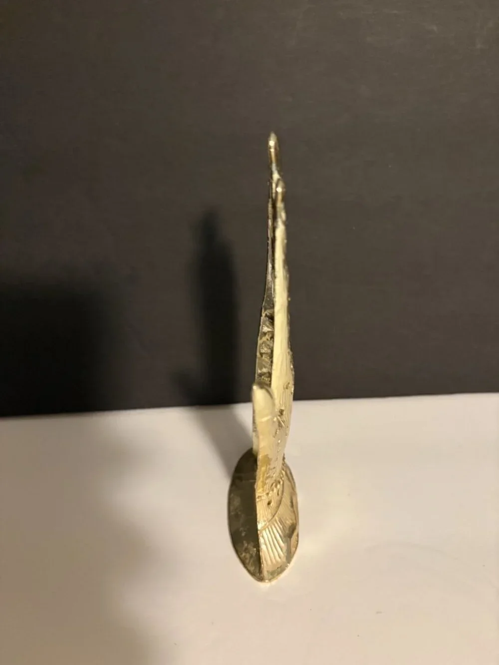 Vintage Torino Brass Hand Earring Holder 6